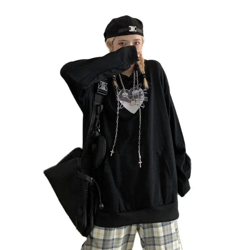 2022 Dark Hooded Sweatshirt Women's Loose Spring And Autumn New Design Sense Hoodies Women Cool Jacket Free Shipping
2022 Dark Hooded Sweatshirt Women's Loose Spring And Autumn New Design Sense Hoodies Women Cool Jacket Free Shipping