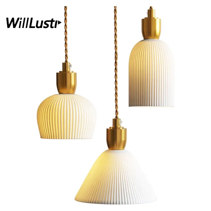 Nordic Ceramic Pendant Lamp Aluminum LED Suspension Light Hotel Restaurant Cafe Bar Dining Bedroom Hanging Ceiling Chandelier
Nordic Ceramic Pendant Lamp Aluminum LED Suspension Light Hotel Restaurant Cafe Bar Dining Bedroom Hanging Ceiling Chandelier