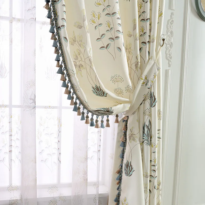 Korean pastoral windows treatment curtains for living room bedroom tulle sheers rustic home decoration drape panel
Korean pastoral windows treatment curtains for living room bedroom tulle sheers rustic home decoration drape panel