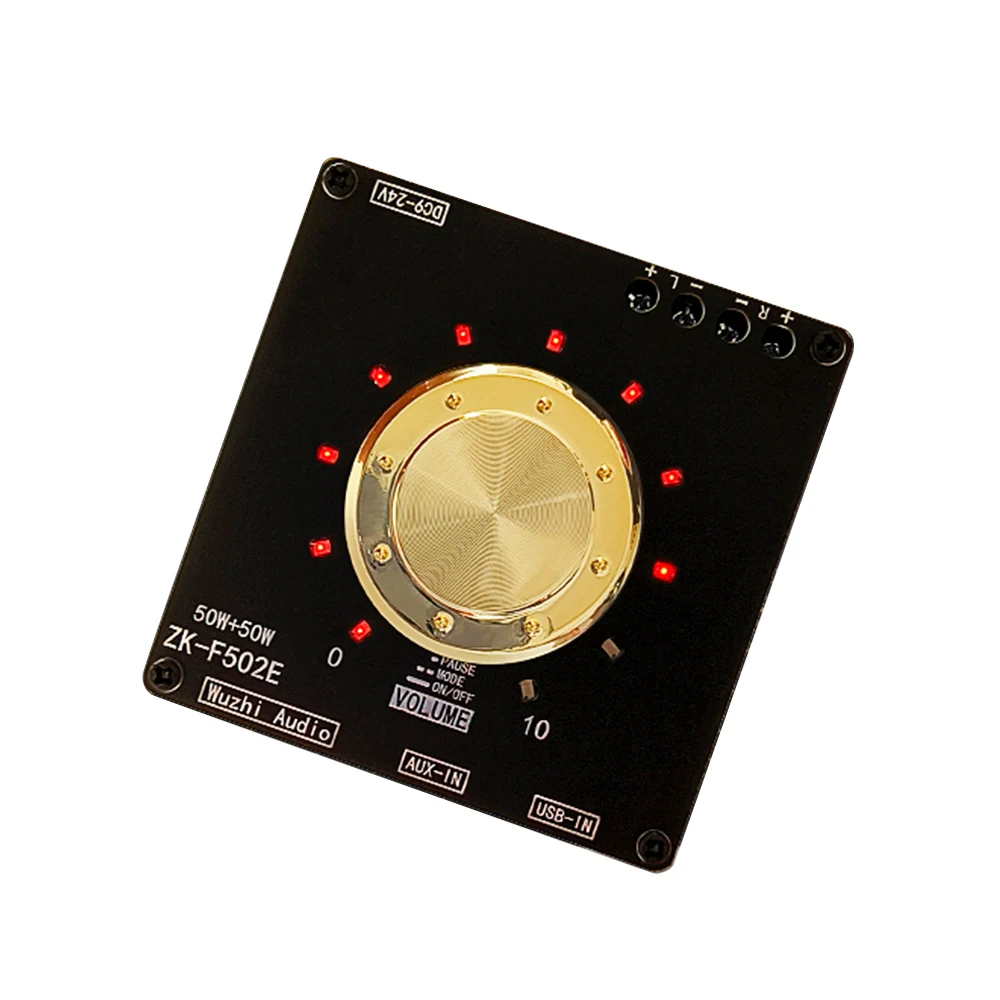 Плата усилителя мощности AIYIMA 1 шт., плата AUX USB аудио усилителя мощности, Модуль LC Filter Stereo 50 Вт × 2, Bluetooth
Плата усилителя мощности AIYIMA 1 шт., плата AUX USB аудио усилителя мощности, Модуль LC Filter Stereo 50 Вт × 2, Bluetooth