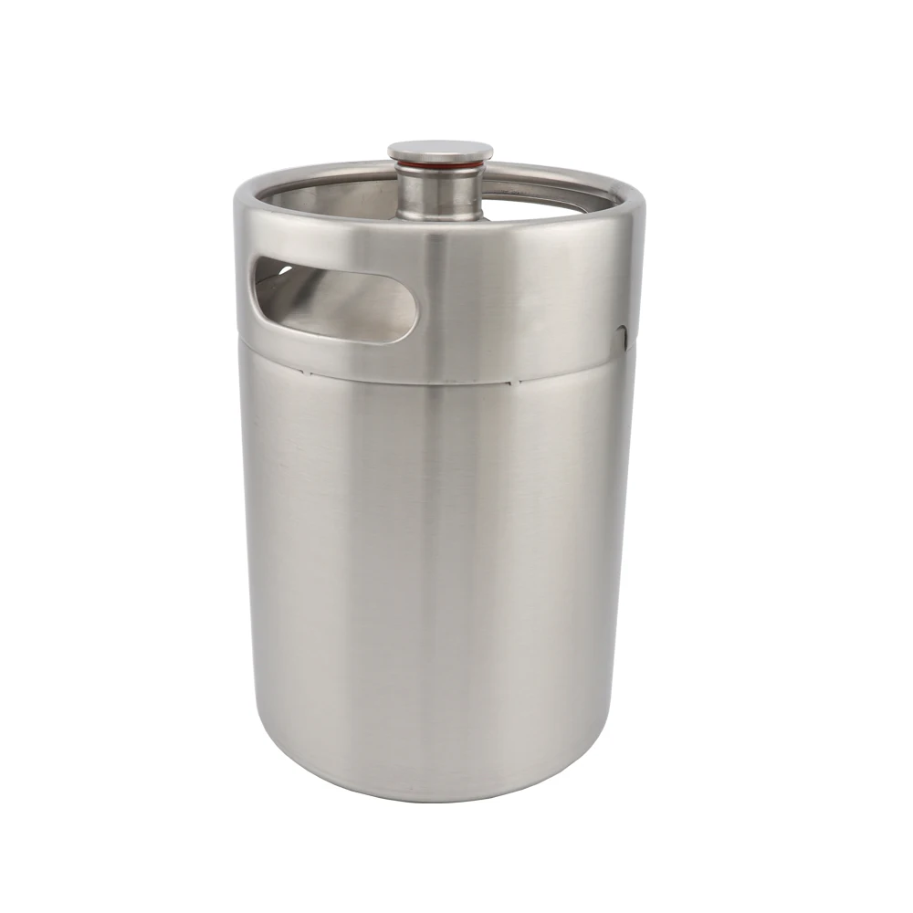 2L/5L Mini Keg Beer Barrel Pressurized Growler Stainless Steel Portable Beer Bottle Home Brewing Beer Making Tool
2L/5L Mini Keg Beer Barrel Pressurized Growler Stainless Steel Portable Beer Bottle Home Brewing Beer Making Tool
