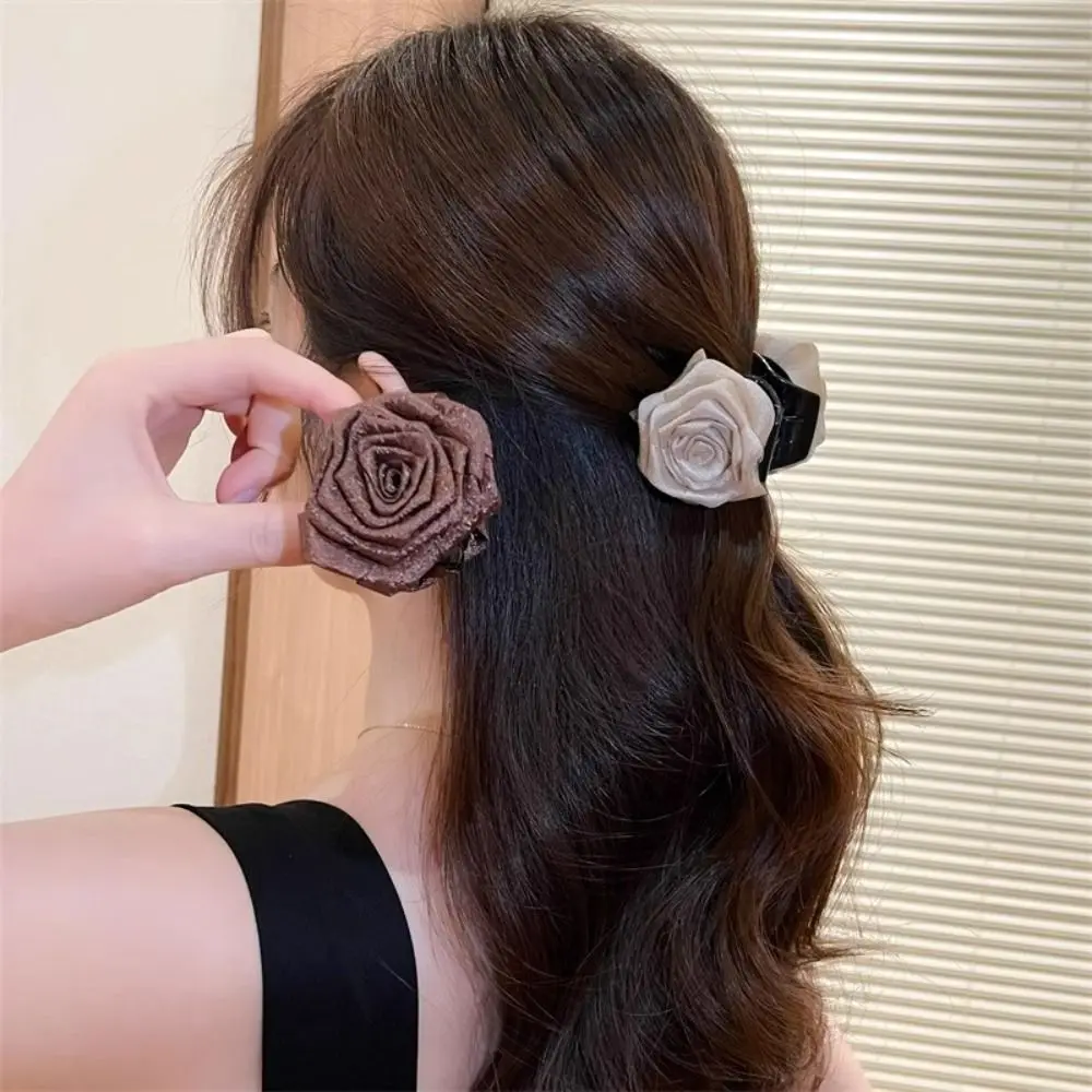 Flower Hair Clip For Women Girls Hair Accessories Cloth Rose Hair Claw Elegant Ponytail Holder
Flower Hair Clip For Women Girls Hair Accessories Cloth Rose Hair Claw Elegant Ponytail Holder