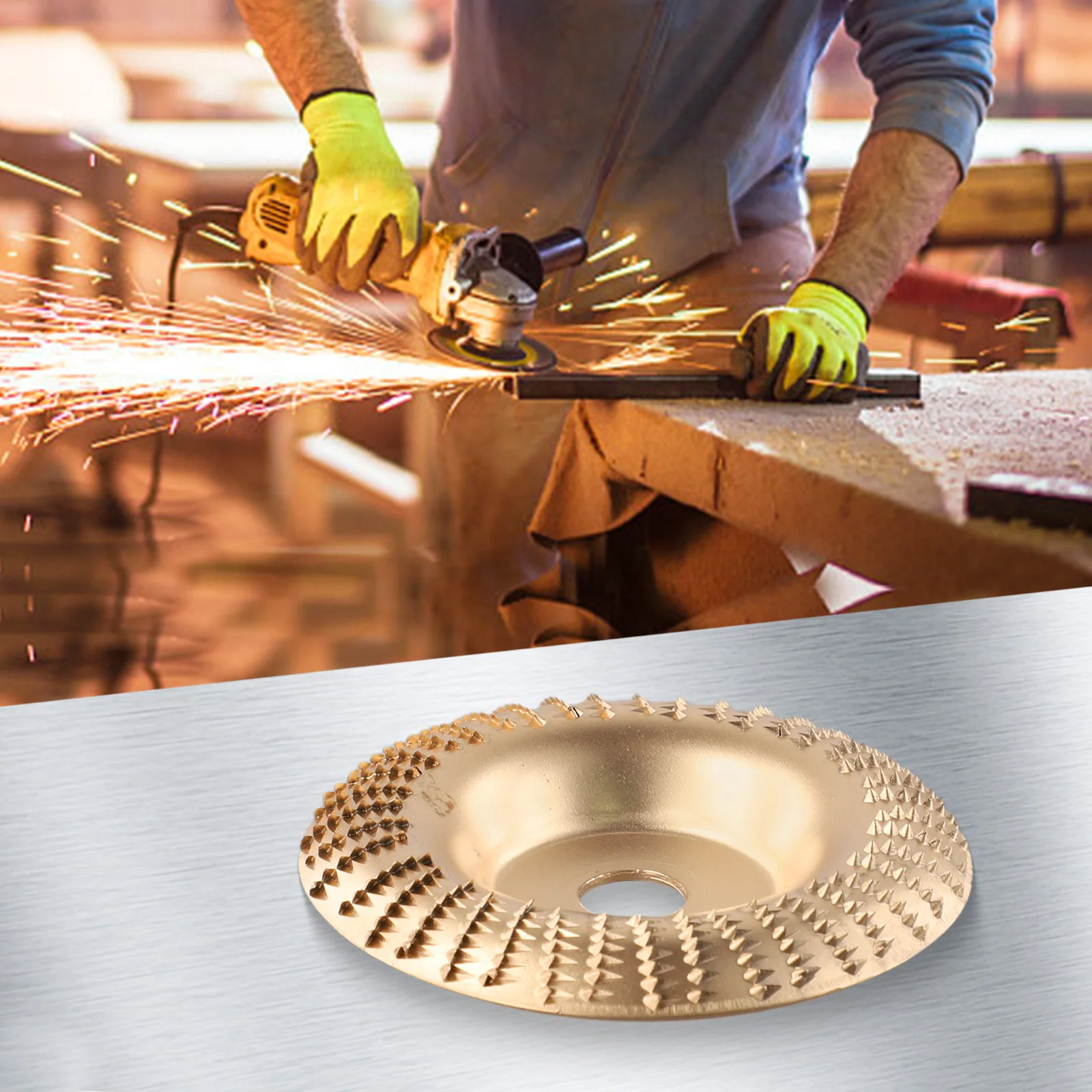 Wood Grinding Wheel Angle Grinder Disc Sanding Arc Flat Bevel Disc Abrasive Tool Carpentry Type 100 Angle Grinder Polishing Disc
Wood Grinding Wheel Angle Grinder Disc Sanding Arc Flat Bevel Disc Abrasive Tool Carpentry Type 100 Angle Grinder Polishing Disc