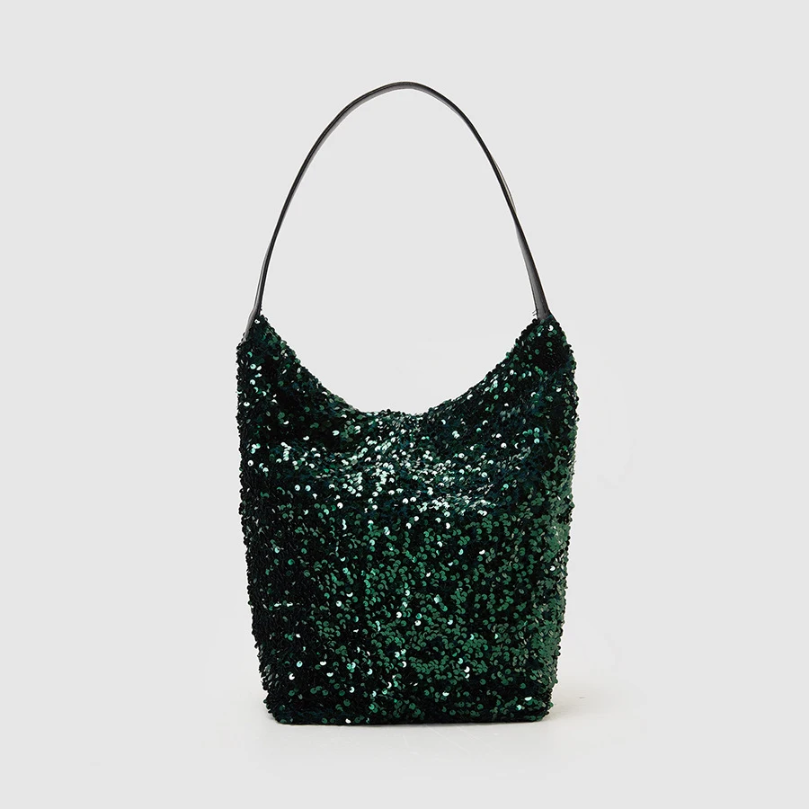 Shinny Sequins Bucket Bag Designer Women Shoulder Bags Bling Lady Handbags Evening Party Bag Small Tote Female Purses 2023 New
Shinny Sequins Bucket Bag Designer Women Shoulder Bags Bling Lady Handbags Evening Party Bag Small Tote Female Purses 2023 New