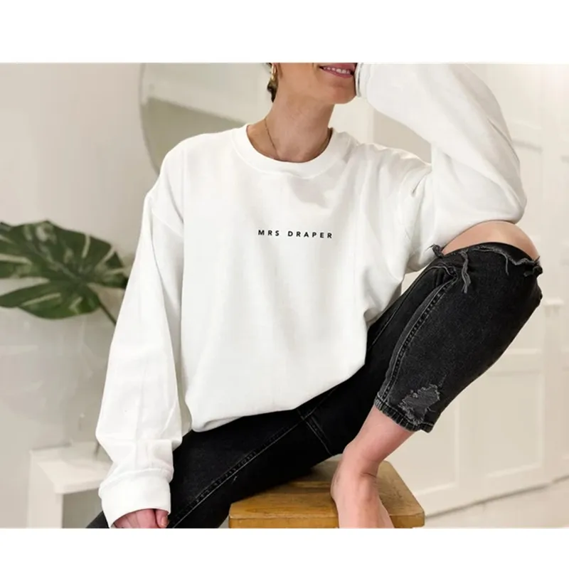 Custom Mrs Sweatshirt Bride Sweatshirt Personalized Sweatshirt Gift for Bride Future Mrs Gift Wifey Sweatshirt Bridesmaid Gift
Custom Mrs Sweatshirt Bride Sweatshirt Personalized Sweatshirt Gift for Bride Future Mrs Gift Wifey Sweatshirt Bridesmaid Gift