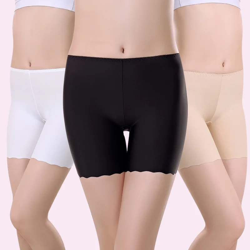 Seamless Safety Pants Women's High Waist Shorts Summer Ice Silk Breathable Boxer Briefs Tights Slim Underpants Elastic Underwear
Seamless Safety Pants Women's High Waist Shorts Summer Ice Silk Breathable Boxer Briefs Tights Slim Underpants Elastic Underwear