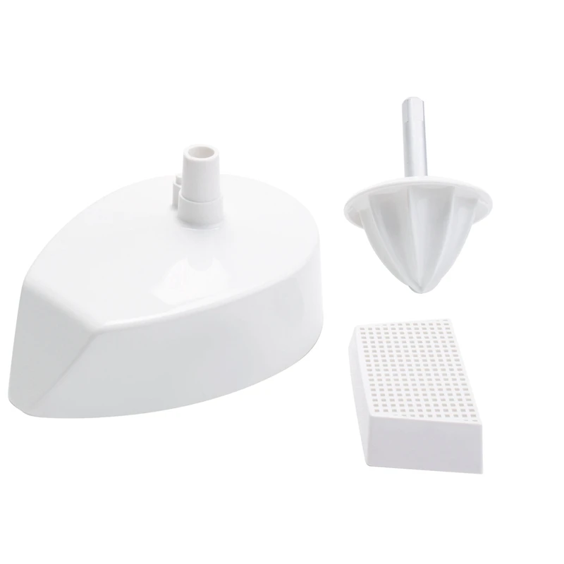 3X Juice Attachment For Kitchenaid Stand Mixers (4.5QT/5QT) Citrus Juicer Stand Mixer Attachment Reamer Dishwasher-Safe
3X Juice Attachment For Kitchenaid Stand Mixers (4.5QT/5QT) Citrus Juicer Stand Mixer Attachment Reamer Dishwasher-Safe