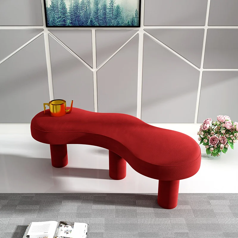 Low Stool Modern Contracted Design Flannelette Sofa Stool Home Porch Change Shoe Stool Color Living Room Bedroom Bed Tail Stool
Low Stool Modern Contracted Design Flannelette Sofa Stool Home Porch Change Shoe Stool Color Living Room Bedroom Bed Tail Stool
