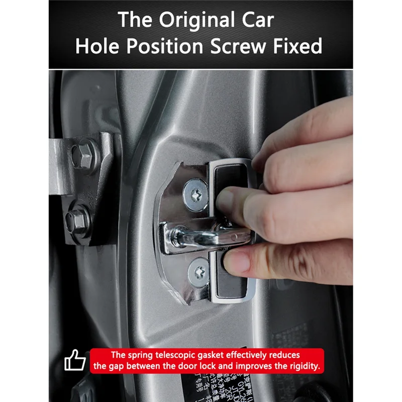 8 Sets TRD Door Stabilizer for-Toyota Land Cruiser LC200 Corolla Yaris Car Door Lock Protector Latches Stopper Covers
8 Sets TRD Door Stabilizer for-Toyota Land Cruiser LC200 Corolla Yaris Car Door Lock Protector Latches Stopper Covers