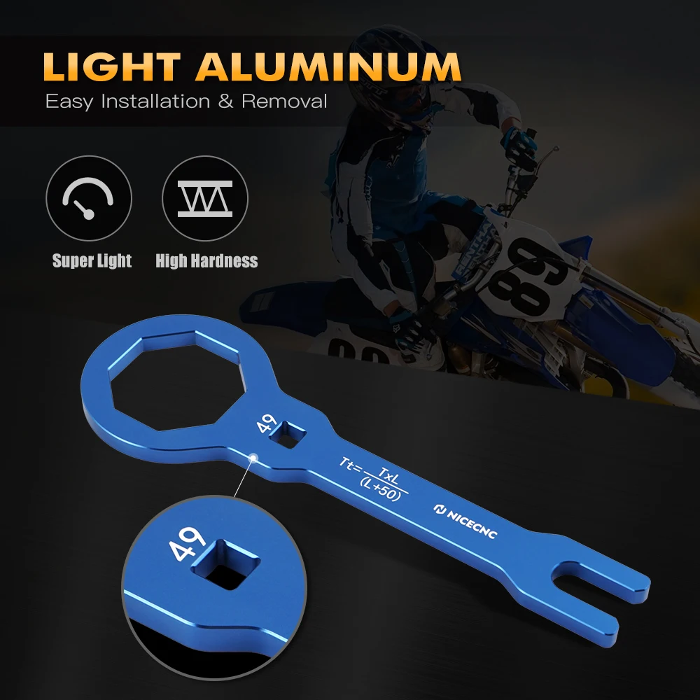 Ключ для снятия передней вилки двигателя 49 мм для Honda CRF 450R 09-14 KAWASAKI KX 450F 06-14 KX 250 20 Suzuki RMZ 250 16-19 CRF450R
Ключ для снятия передней вилки двигателя 49 мм для Honda CRF 450R 09-14 KAWASAKI KX 450F 06-14 KX 250 20 Suzuki RMZ 250 16-19 CRF450R