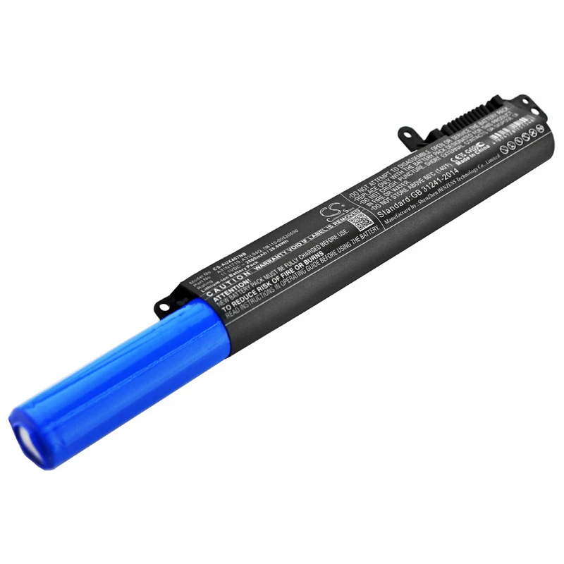 CS 2600 мАч/28.86Wh батарея для ноутбука Asus A407U,A407UA,A407U-ABV084T,A407UA-BV120T,A407UA-BV121T,A407UA-BV319T,A31N1719 
CS 2600 мАч/28.86Wh батарея для ноутбука Asus A407U,A407UA,A407U-ABV084T,A407UA-BV120T,A407UA-BV121T,A407UA-BV319T,A31N1719