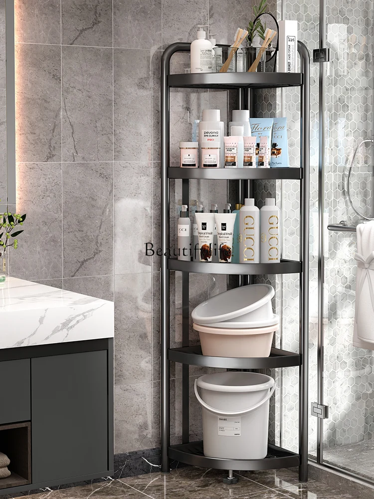 Installation-Free Bathroom Floor Multi-Layer Storage Rack Toilet Storage Artifact
Installation-Free Bathroom Floor Multi-Layer Storage Rack Toilet Storage Artifact