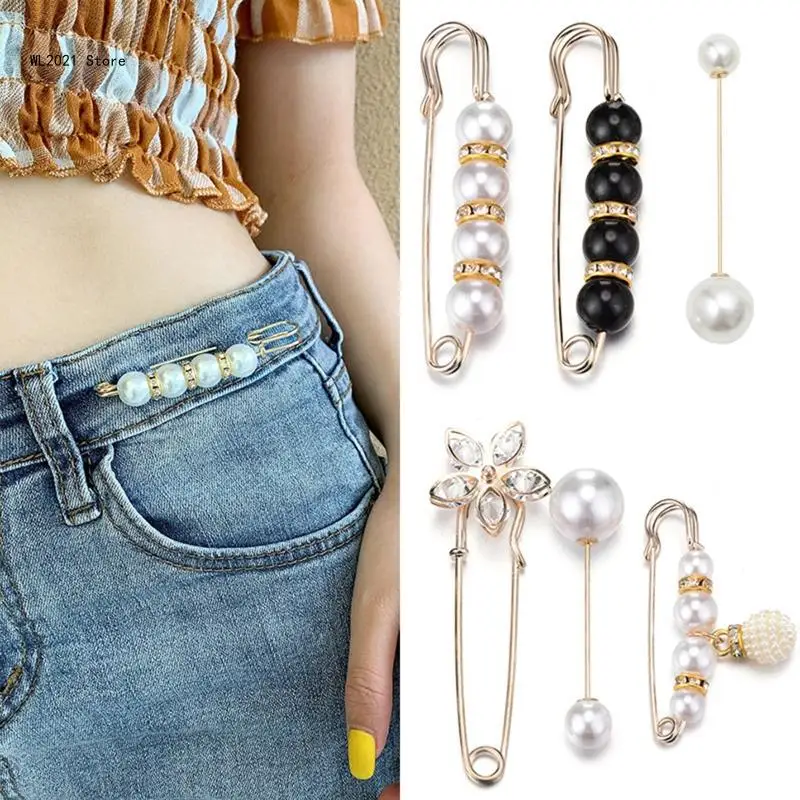 6Pcs/20Pcs Fashion Brooch Tightening Waistband Pin Pearl Brooches for Women Lapel Pin Sweater Shirt Brooch Accessories
6Pcs/20Pcs Fashion Brooch Tightening Waistband Pin Pearl Brooches for Women Lapel Pin Sweater Shirt Brooch Accessories