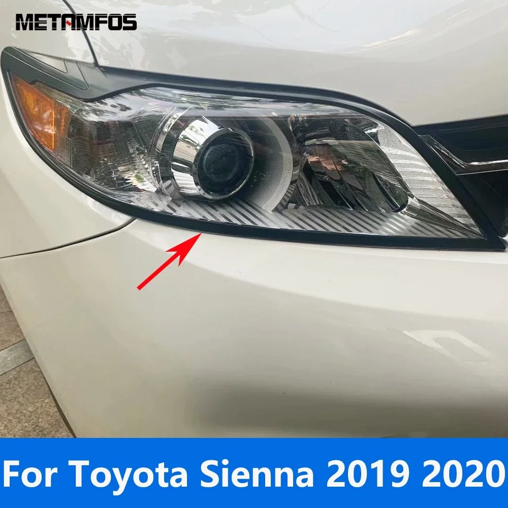 Налобный фонарь для Toyota Sienna 2019 2020, хромированный налобный фонарь, отделка, рама фары, защитный корпус, внешние автомобильные аксессуары
Налобный фонарь для Toyota Sienna 2019 2020, хромированный налобный фонарь, отделка, рама фары, защитный корпус, внешние автомобильные аксессуары