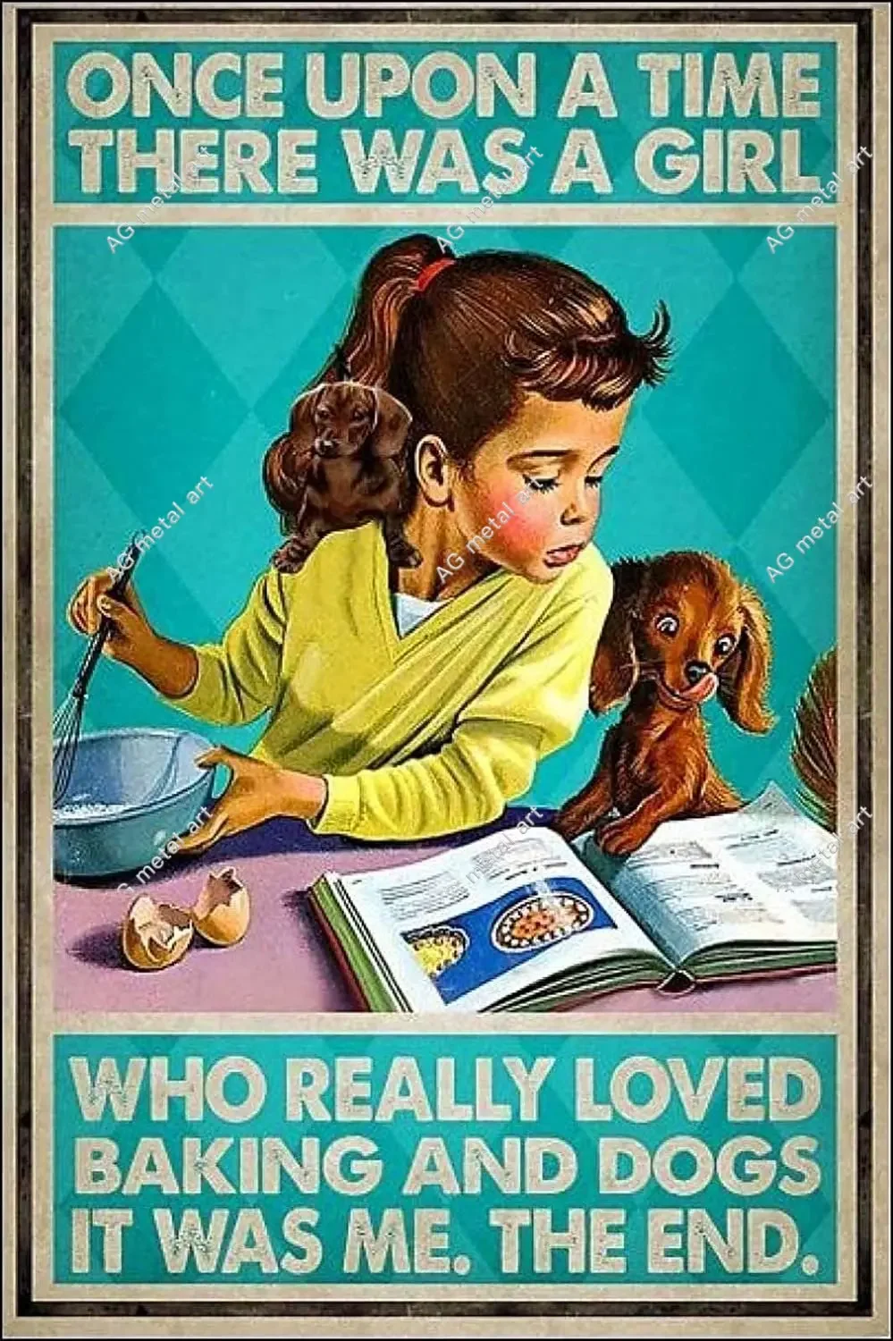 Dog Metal Tin Sign Basset Hound Nail Salon It'S All Time Metal Poster Cafe Nail Shop Bathroom Home Art Wall Decoration posters
Dog Metal Tin Sign Basset Hound Nail Salon It'S All Time Metal Poster Cafe Nail Shop Bathroom Home Art Wall Decoration posters