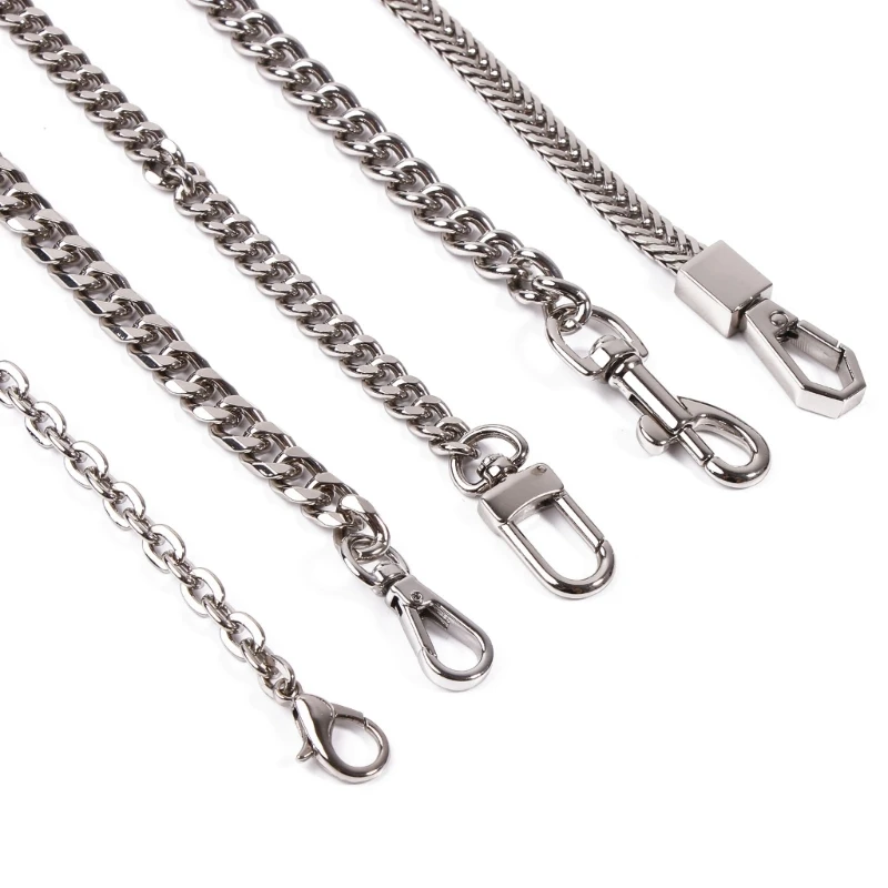 Metal Bags Chain 60cm-120cm DIY Shoulder Bag Accessories Chain Strap Handle Crossbody Bag Parts Belt Replacement
Metal Bags Chain 60cm-120cm DIY Shoulder Bag Accessories Chain Strap Handle Crossbody Bag Parts Belt Replacement