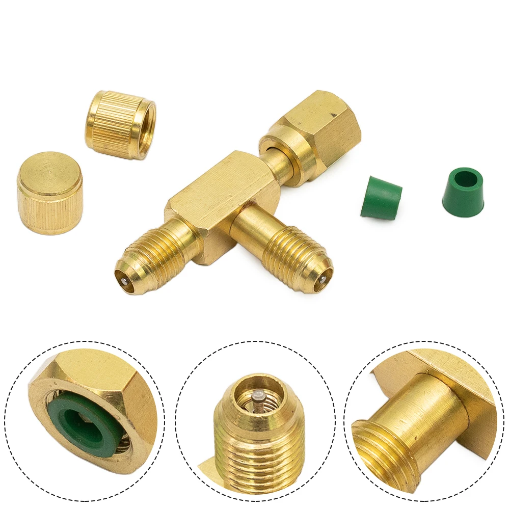 High Quality New T Type Adapter T-shaped Add Gauge Brand New Deep Vacuum With Rotary Connector 1/4X1/4X1/4"
High Quality New T Type Adapter T-shaped Add Gauge Brand New Deep Vacuum With Rotary Connector 1/4X1/4X1/4"