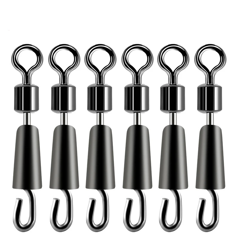 

20/100pcs Fishing Quick Change Feeder Swivels Method Feeder Fishing Accessories Swivel Snaps For Carp Fishing Tackle Connector