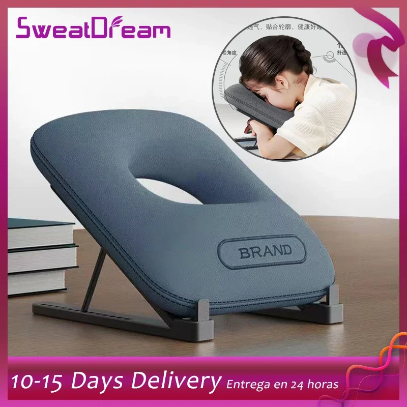 

1 Pc New Folding Office Napping Pillow Students Desk Napping Foam Pillow Do Not Press The Hand Prone Sleeping Pillow Nap pillow