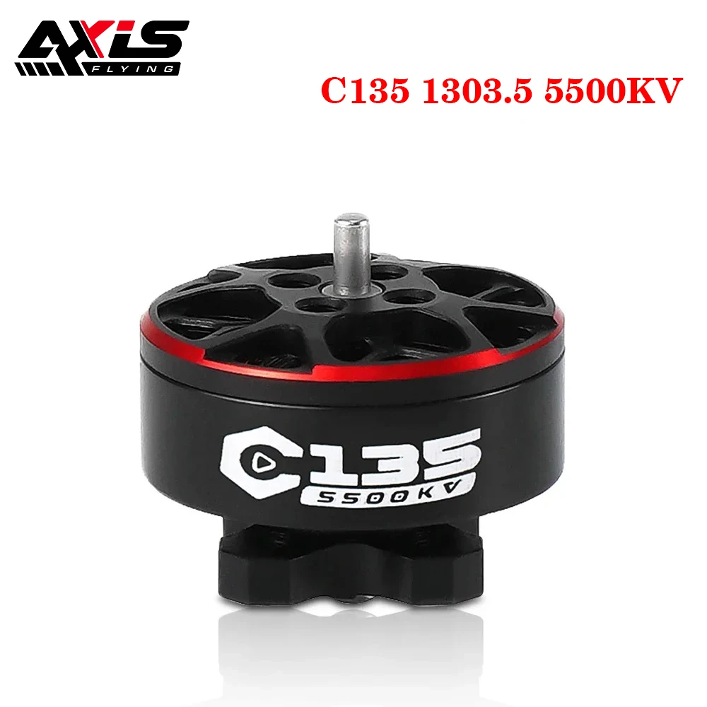 AXISFLYING C135 1303,5 5500KV бесщеточный двигатель для 2-дюймового радиоуправляемого FPV дрона
AXISFLYING C135 1303,5 5500KV бесщеточный двигатель для 2-дюймового радиоуправляемого FPV дрона