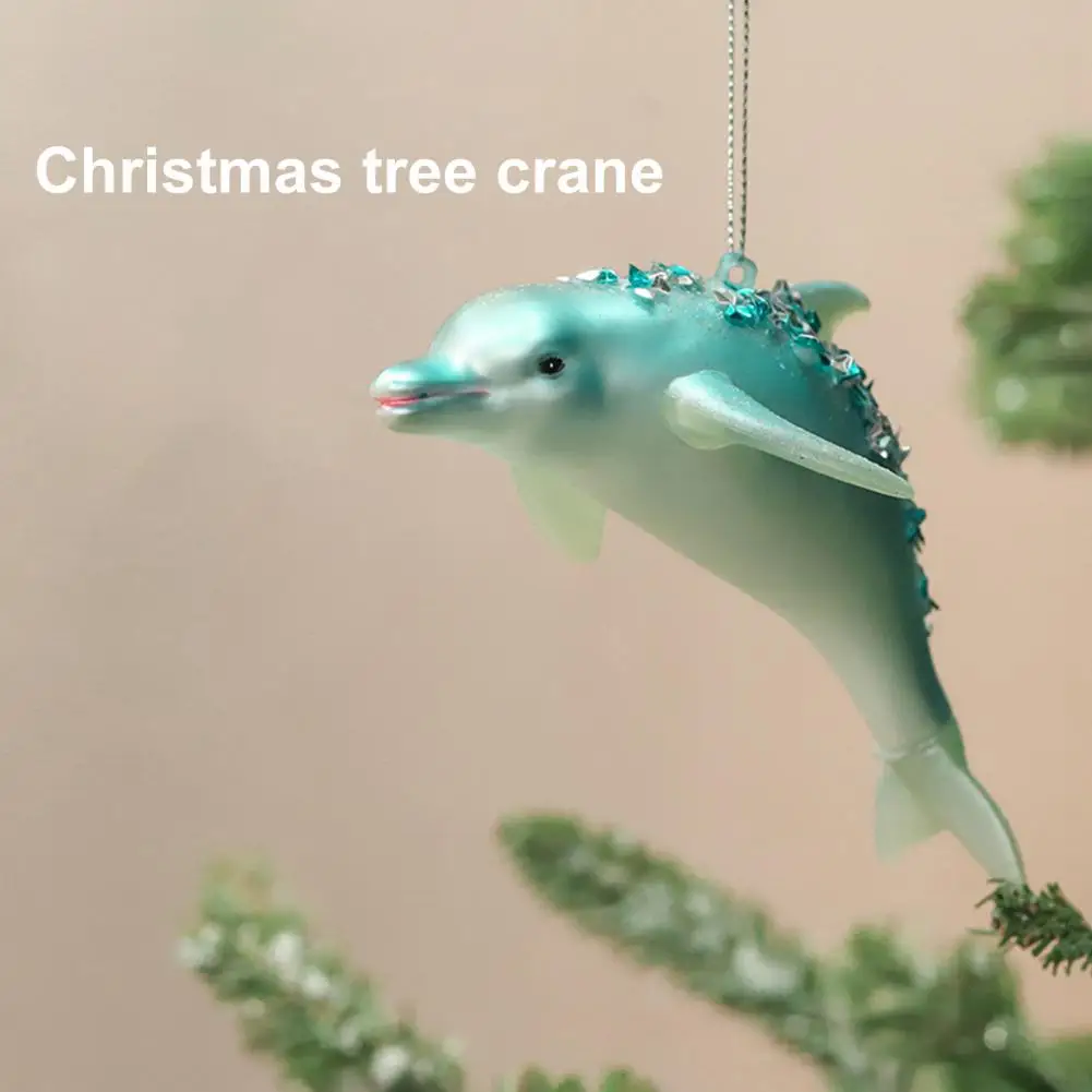 Reusable Dolphin Decoration Sparkling Glitter Dolphin Ornaments Festive 3d Decorations for Christmas Tree Reusable Glossy Glass
Reusable Dolphin Decoration Sparkling Glitter Dolphin Ornaments Festive 3d Decorations for Christmas Tree Reusable Glossy Glass
