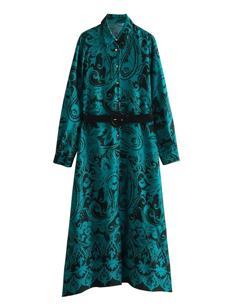 ZADATA 2023 New Women's Retro Fashion Personalized Printed Button Casual Elegant Chic Long Sleeve Belt Dress
ZADATA 2023 New Women's Retro Fashion Personalized Printed Button Casual Elegant Chic Long Sleeve Belt Dress