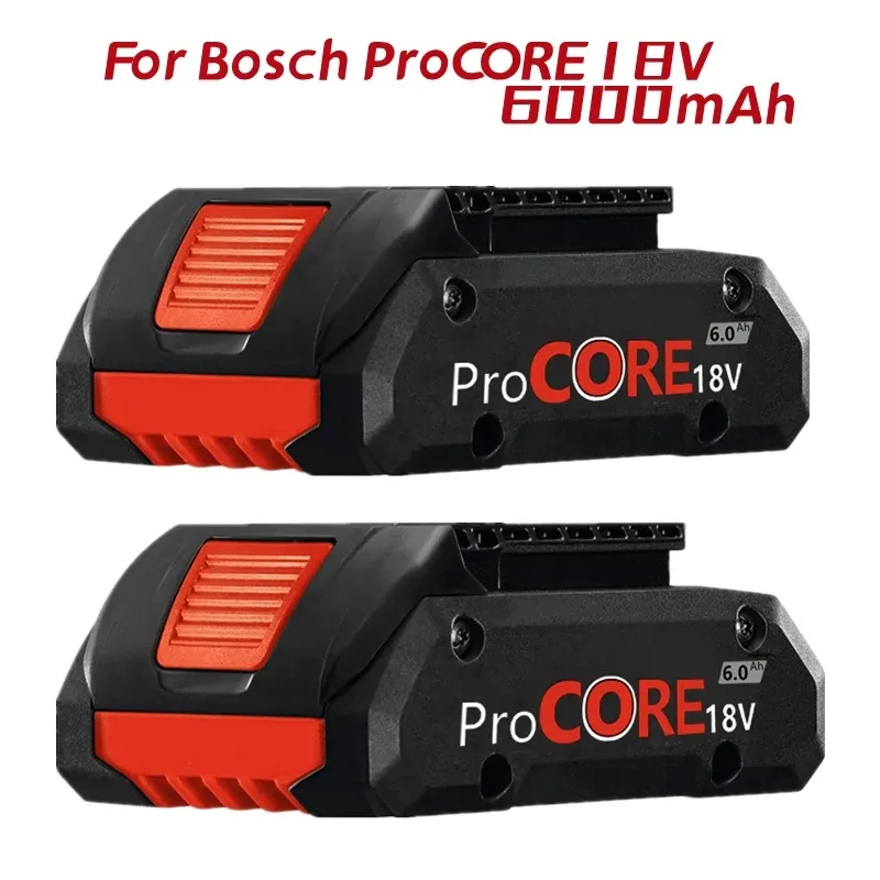 Upgraded 18V 5.0Ah 6.0Ah Li-ion Battery for Procore 1600A016GB Bosch 18 Volt Max Cordless Power Tool Drill, 2100 Cells Built-in
Upgraded 18V 5.0Ah 6.0Ah Li-ion Battery for Procore 1600A016GB Bosch 18 Volt Max Cordless Power Tool Drill, 2100 Cells Built-in