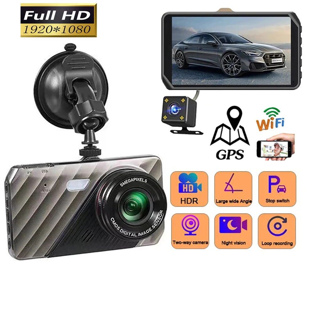Автомобильный видеорегистратор Wi-Fi Full HD 1080P, видеорегистратор, автомобильная камера, видеорегистратор с ночным видением, Автомобильный видеорегистратор, аксессуары для автомобиля
Автомобильный видеорегистратор Wi-Fi Full HD 1080P, видеорегистратор, автомобильная камера, видеорегистратор с ночным видением, Автомобильный видеорегистратор, аксессуары для автомобиля