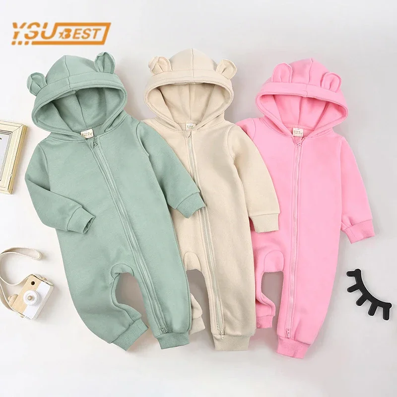 Autumn Infant Kids Baby Girls Boys Long Sleeve Thicken Hooded Zipper Jumpsuit Newborn Baby Boys Girls Clothes Rompers
Autumn Infant Kids Baby Girls Boys Long Sleeve Thicken Hooded Zipper Jumpsuit Newborn Baby Boys Girls Clothes Rompers