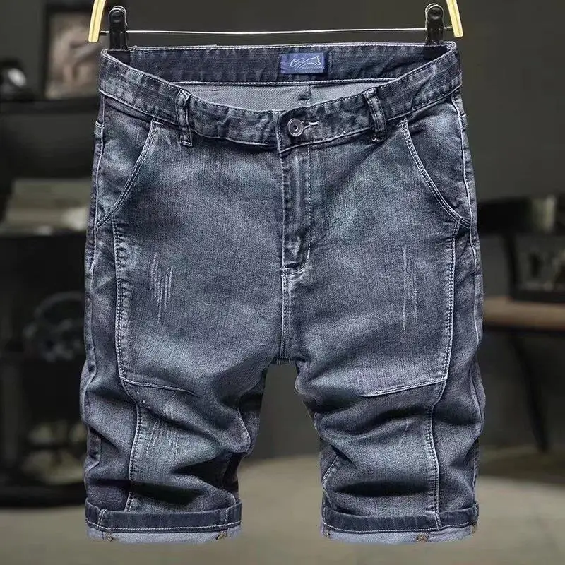 New Stylish Fashion Korean Designer Straight Cowboy Punk Luxury Men's Clothing Loose Fit Men for Summer 2023 Short Jeans for Men
New Stylish Fashion Korean Designer Straight Cowboy Punk Luxury Men's Clothing Loose Fit Men for Summer 2023 Short Jeans for Men