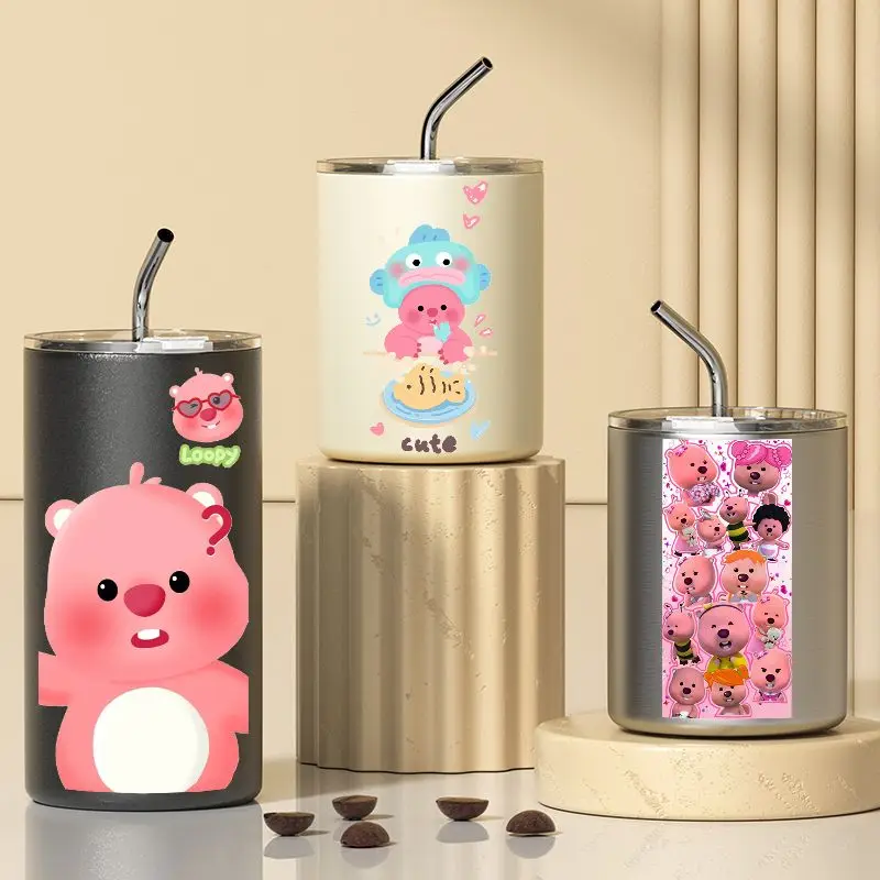 600Ml Kawaii Anime Loopy Thermos Cup Cute Cartoon Creative Water Cup 304 Stainless Steel Coffee Cup Tea Cup
600Ml Kawaii Anime Loopy Thermos Cup Cute Cartoon Creative Water Cup 304 Stainless Steel Coffee Cup Tea Cup