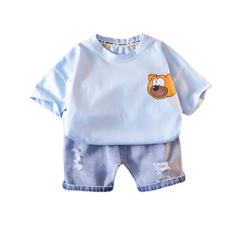 New Summer Baby Clothes Suit Children Boys Girls Cartoon Casual T-Shirt Shorts 2Pcs/Set Toddler Sports Clothing Kids Tracksuits
New Summer Baby Clothes Suit Children Boys Girls Cartoon Casual T-Shirt Shorts 2Pcs/Set Toddler Sports Clothing Kids Tracksuits