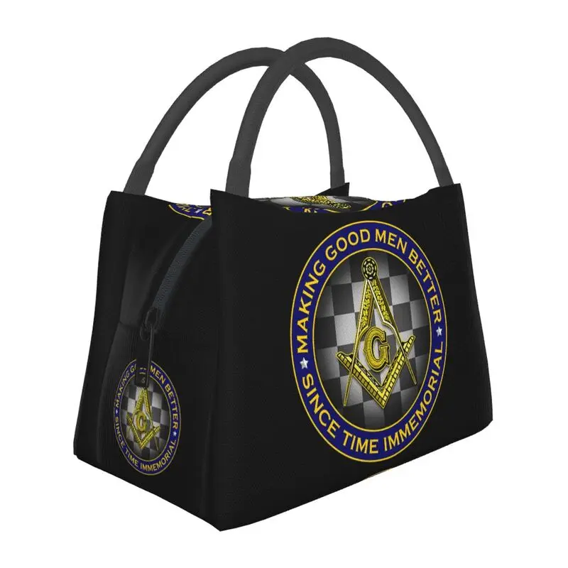Freemason Masonic Portable Lunch Boxes Mason Freemasonry Cooler Thermal Food Insulated Lunch Bag Office Work Pinic Container 
Freemason Masonic Portable Lunch Boxes Mason Freemasonry Cooler Thermal Food Insulated Lunch Bag Office Work Pinic Container