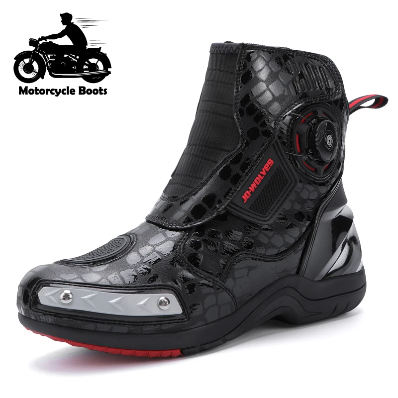 Men Motorcycle Boots Waterproof Off-Road Motorbike Cycling Shoes High-top Anti-fall Racing Sneakers Gear Shift Motocross Boots
Men Motorcycle Boots Waterproof Off-Road Motorbike Cycling Shoes High-top Anti-fall Racing Sneakers Gear Shift Motocross Boots