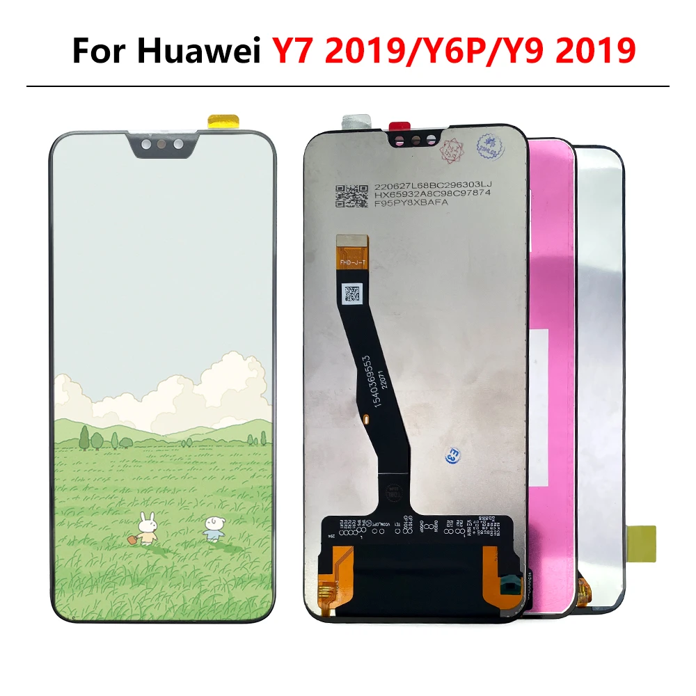 Новый ЖК-дисплей для Huawei Y6P Y7 2019 ЖК-сенсорный экран дигитайзер Замена для Huawei Y9 2019 экран
Новый ЖК-дисплей для Huawei Y6P Y7 2019 ЖК-сенсорный экран дигитайзер Замена для Huawei Y9 2019 экран