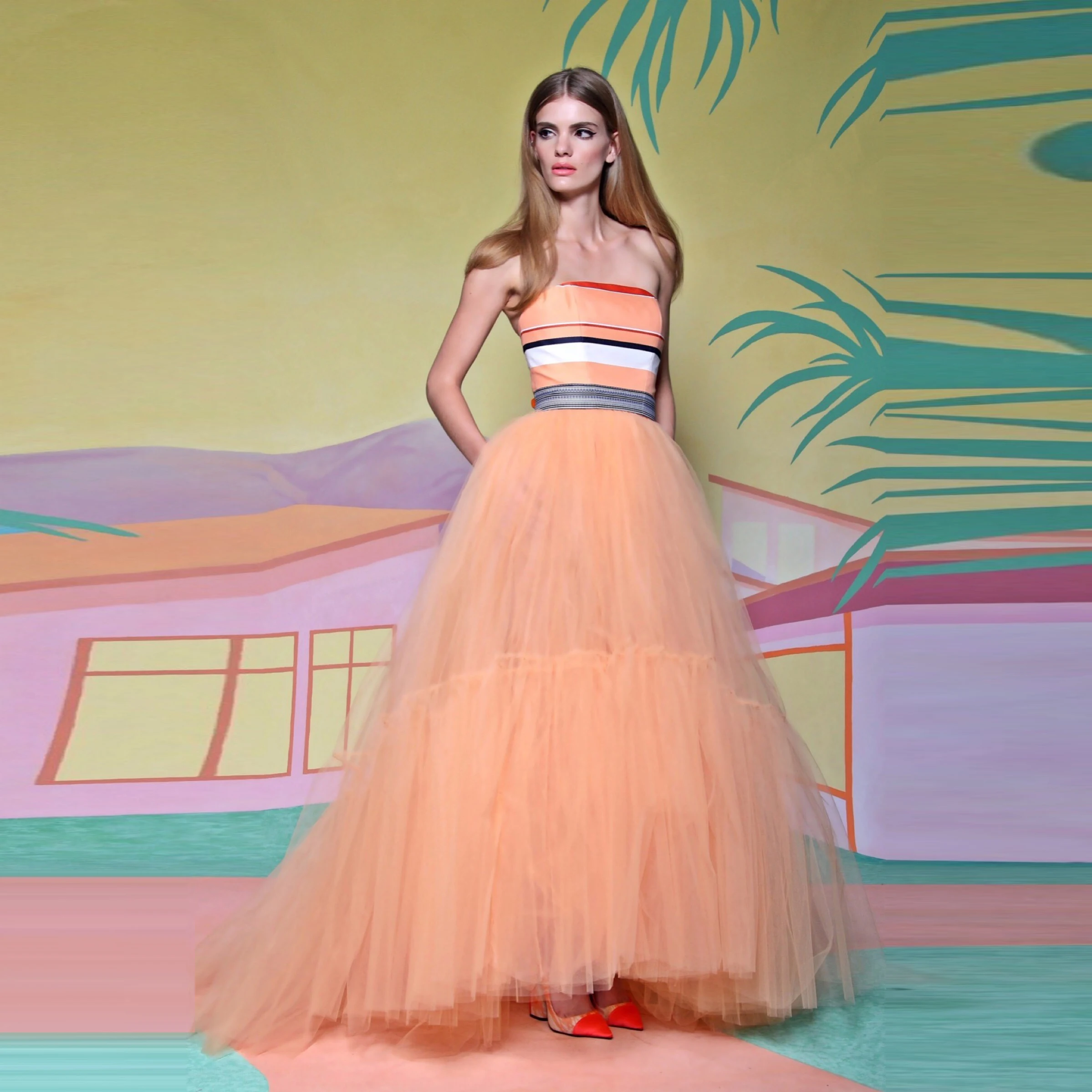 Peach Tulle Skirts To Party Women Tulle Skirt Mesh Maxi Skirt Elastic Waistband Female Bottom Full Lush Personalized
Peach Tulle Skirts To Party Women Tulle Skirt Mesh Maxi Skirt Elastic Waistband Female Bottom Full Lush Personalized