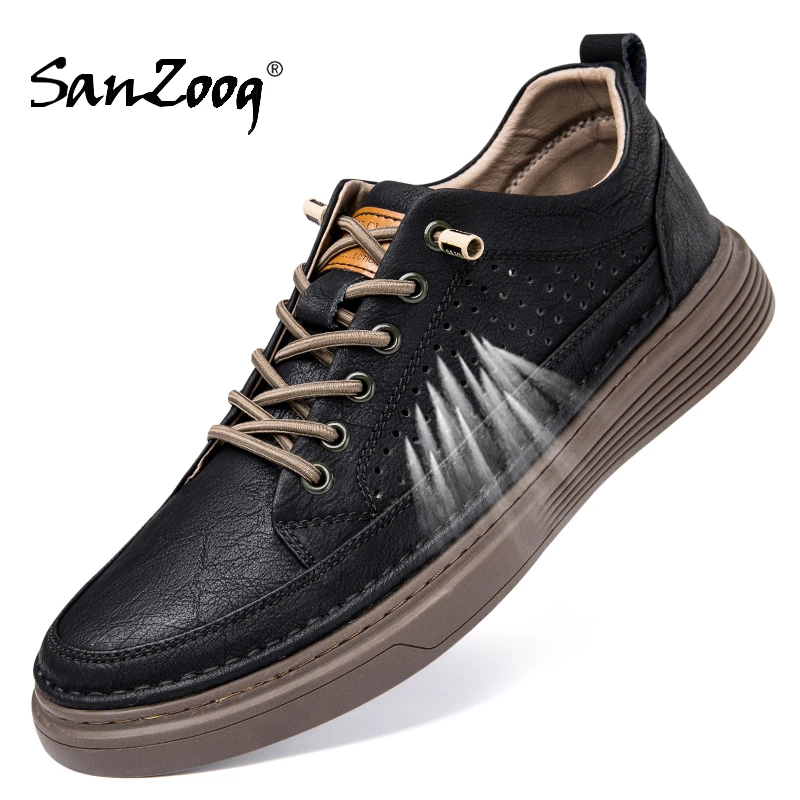Luxury Brand Leather Casual Skateboarding Shoes Men Spring Summer Autumn Winter Fashion Big Size 46 47 Dropshipping
Luxury Brand Leather Casual Skateboarding Shoes Men Spring Summer Autumn Winter Fashion Big Size 46 47 Dropshipping