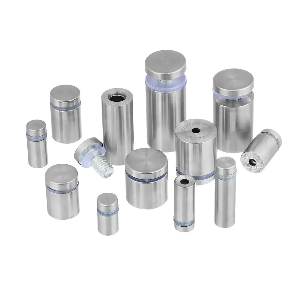 4/6/10PCS Advertising Board Fixed Nails Steel Spacer Holder Glass Fasteners Advertisement Standoffs Pin Billboard Fixing Screws
4/6/10PCS Advertising Board Fixed Nails Steel Spacer Holder Glass Fasteners Advertisement Standoffs Pin Billboard Fixing Screws