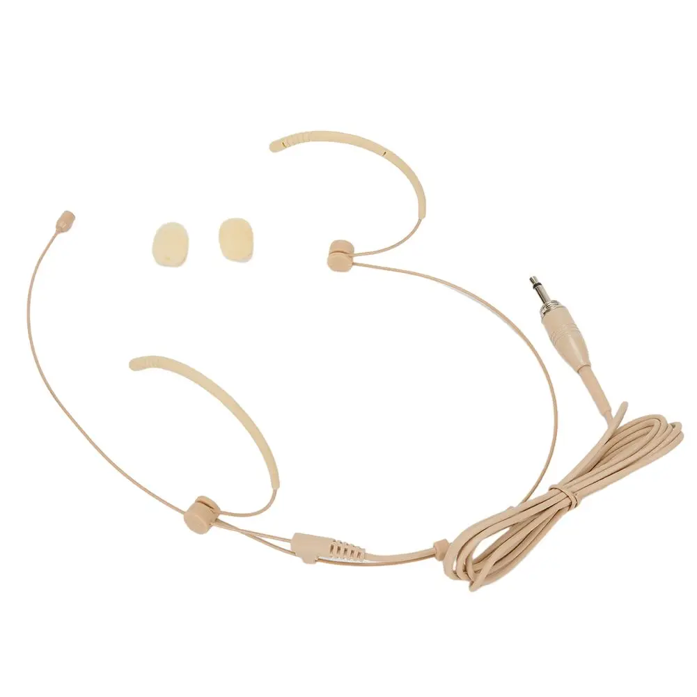 Over Ear Microphone Earhooks Beige-Binaural Headset Microphone 3.5mm 3 Pin 4 Pin 1.2m Direct Current 2.0V To 10V XLR Plug
Over Ear Microphone Earhooks Beige-Binaural Headset Microphone 3.5mm 3 Pin 4 Pin 1.2m Direct Current 2.0V To 10V XLR Plug