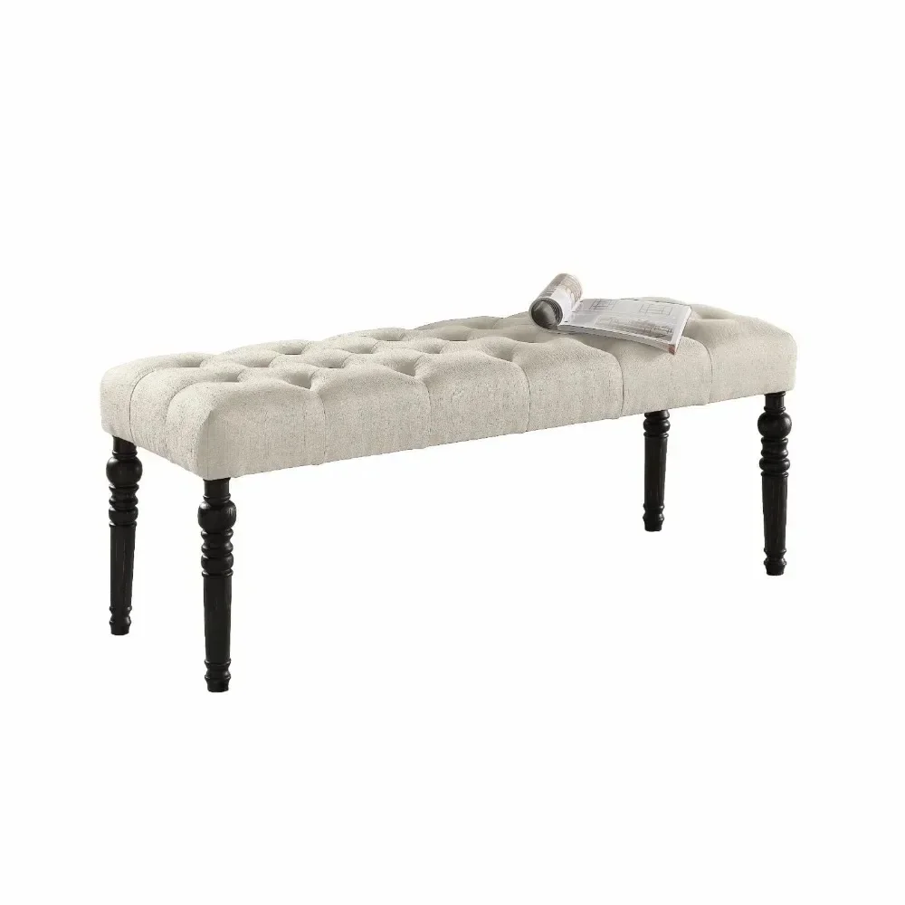 Roundhill Furniture Leviton Fabric Tufted Dining Bench, Bedroom Bench, Chairs for Living Room, Multiple Color Options
Roundhill Furniture Leviton Fabric Tufted Dining Bench, Bedroom Bench, Chairs for Living Room, Multiple Color Options