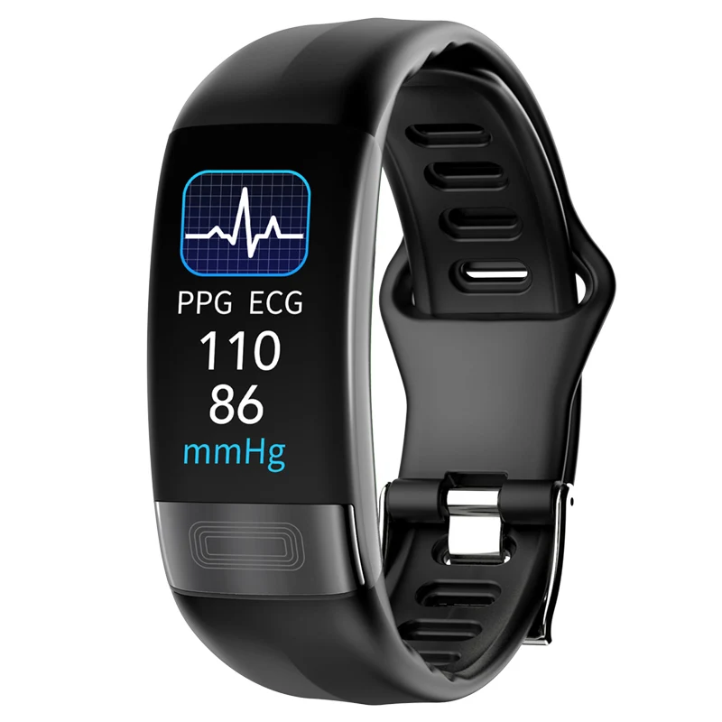 

Smartband body temperature ECG Heart Rate blood oxygen blood pressure Monitor Bracelet pedometer Sport Wristband high quality