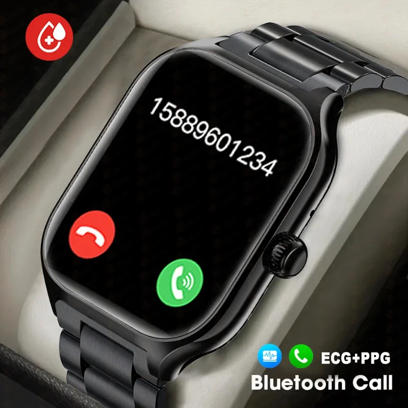 for Xiaomi New Heart Rate Monitoring Smart Watch Men Women 2.01 Inch Sport Fitness Watch Siri Voice Bluetooth Call Smartwatch
for Xiaomi New Heart Rate Monitoring Smart Watch Men Women 2.01 Inch Sport Fitness Watch Siri Voice Bluetooth Call Smartwatch