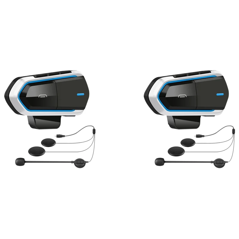 2X B35 Motorcycle Intercom Microphone, Bluetooth 5.0 Helmet Headset Interphone FM Radio HI-FI Sound Quality Siri Blue
2X B35 Motorcycle Intercom Microphone, Bluetooth 5.0 Helmet Headset Interphone FM Radio HI-FI Sound Quality Siri Blue