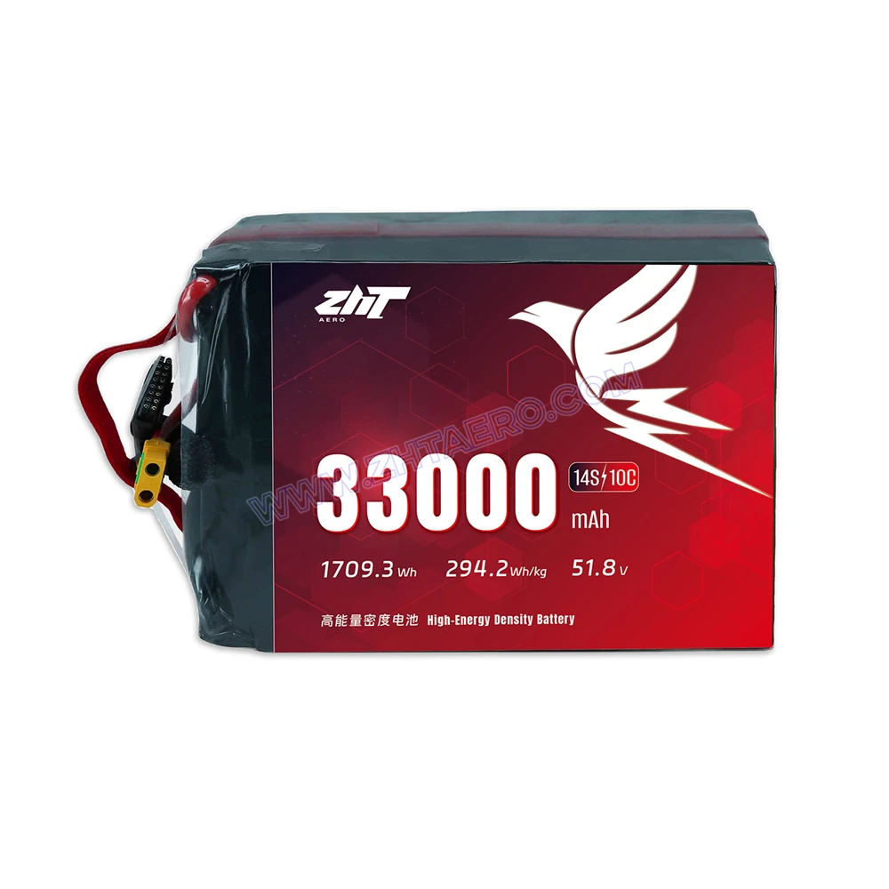 

High Energy Density Solid-State Battery 14S 33000mAh Normal Voltage 51.8V Maximum Discharge Rate 10C