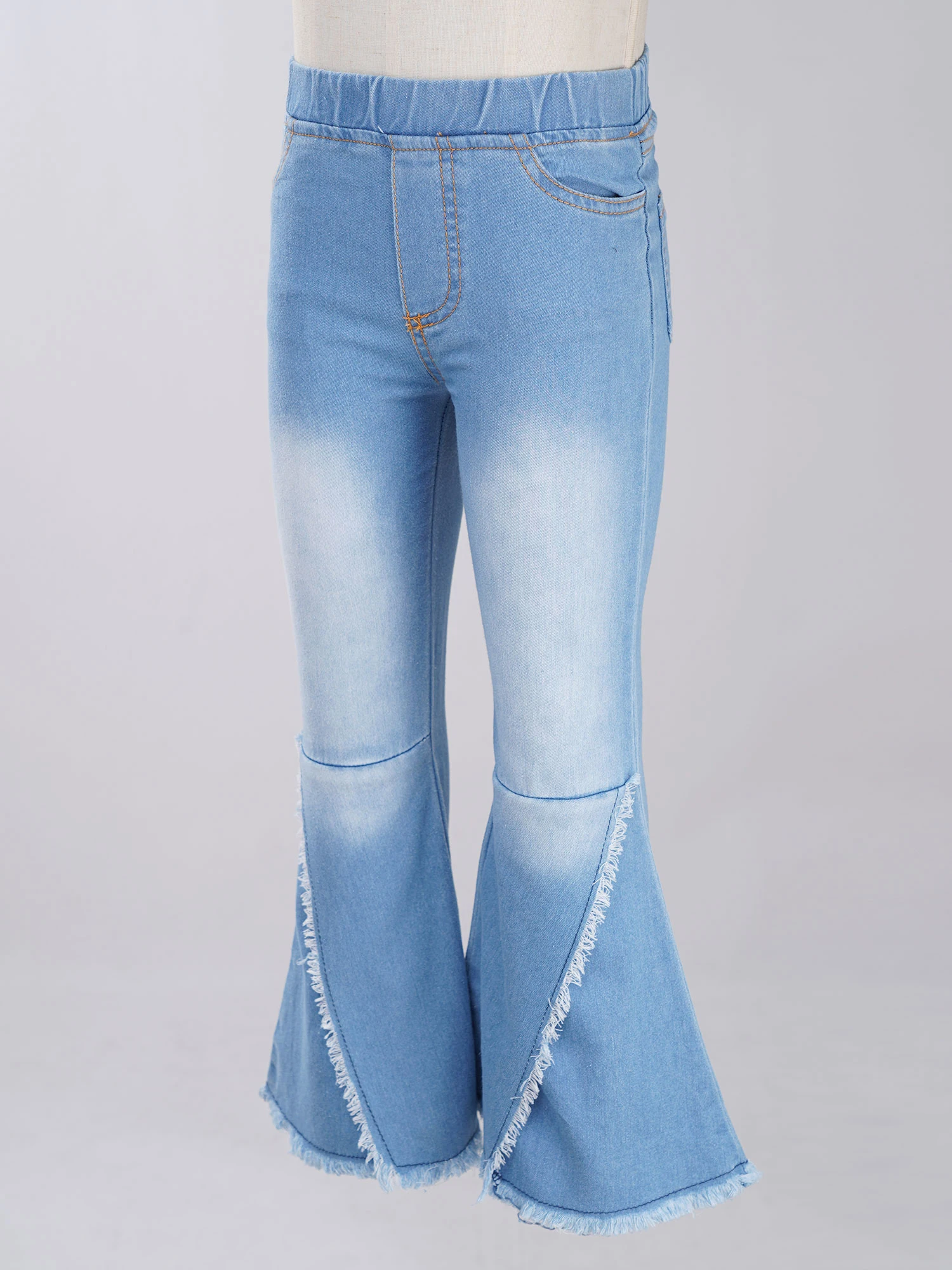 أطفال طفل الفتيات مضيئة السراويل تقاطعات ممزق جرس أسفل هيم الدنيم واسعة الساق السراويل الأطفال طفل لطيف الجينز السراويل الملابس أطفال طفل الفتيات مضيئة السراويل تقاطعات ممزق جرس أسفل هيم الدنيم واسعة الساق السراويل الأطفال طفل لطيف الجينز السراويل الملابس