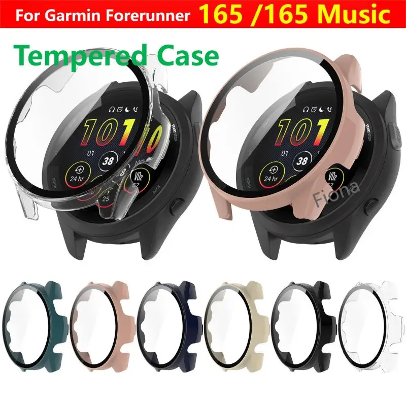 Закаленное стекло для Garmin Forerunner 165 Music, ремешок для смарт-часов, защита экрана с полным покрытием, защитный бампер, оболочка 165 м
Закаленное стекло для Garmin Forerunner 165 Music, ремешок для смарт-часов, защита экрана с полным покрытием, защитный бампер, оболочка 165 м