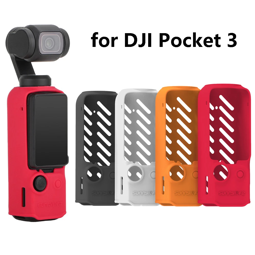Силиконовый защитный чехол для DJI Pocket 3 с защитой от царапин, карданный держатель для камеры, защитный чехол для объектива Osmo Pocket 3
Силиконовый защитный чехол для DJI Pocket 3 с защитой от царапин, карданный держатель для камеры, защитный чехол для объектива Osmo Pocket 3