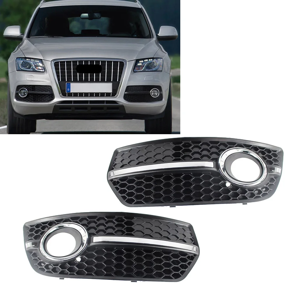 1x Car Front Bumper Grill Fog Light Lamp Covers Decoration Trim For Audi Q5 2009 2010 2011 8R0807681A/8R0807682A ABS Plastic
1x Car Front Bumper Grill Fog Light Lamp Covers Decoration Trim For Audi Q5 2009 2010 2011 8R0807681A/8R0807682A ABS Plastic