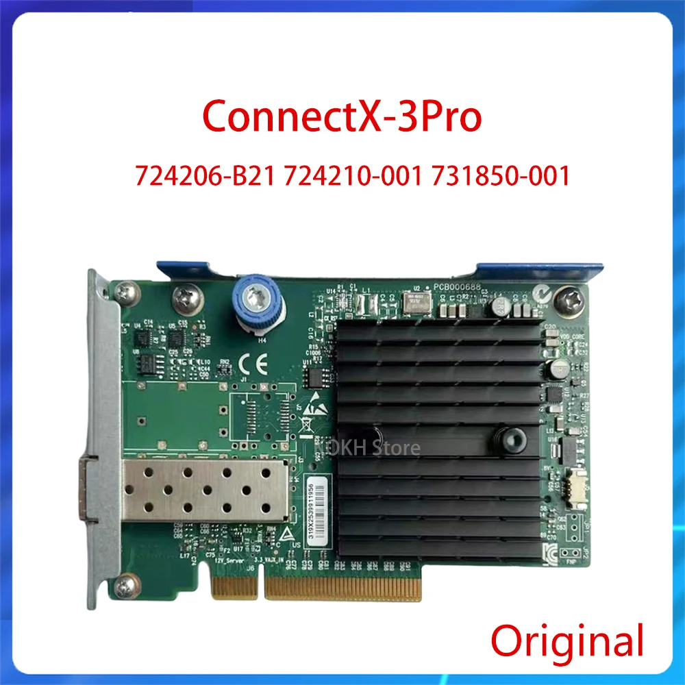 Оригинальная волоконно-оптическая сетевая карта 724206-B21 724210-001 731850-001 10 ГБ, карта стандарта Ethernet, адаптер 544FLR-QSFP
Оригинальная волоконно-оптическая сетевая карта 724206-B21 724210-001 731850-001 10 ГБ, карта стандарта Ethernet, адаптер 544FLR-QSFP