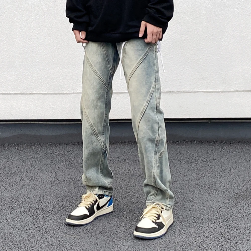 Jeans for Men High Street Pantalones Hombre Loose Straight-leg Casual Fashion Y2k Vaqueros Trousers Slim Summer Punk Denim Pants
Jeans for Men High Street Pantalones Hombre Loose Straight-leg Casual Fashion Y2k Vaqueros Trousers Slim Summer Punk Denim Pants